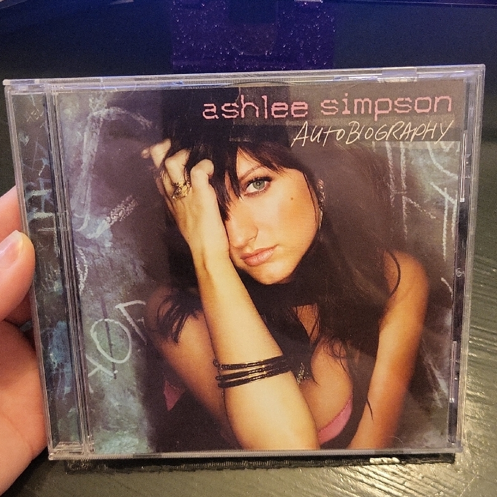 Autobiography CD - Black and Pink Cover